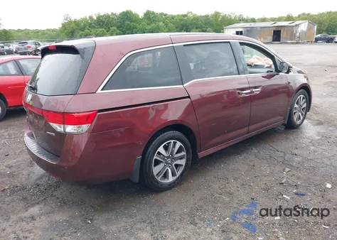 2016 Honda Odyssey Touring/Touring Elite from USA, damaged, VIN 5FNRL5H97GB044930